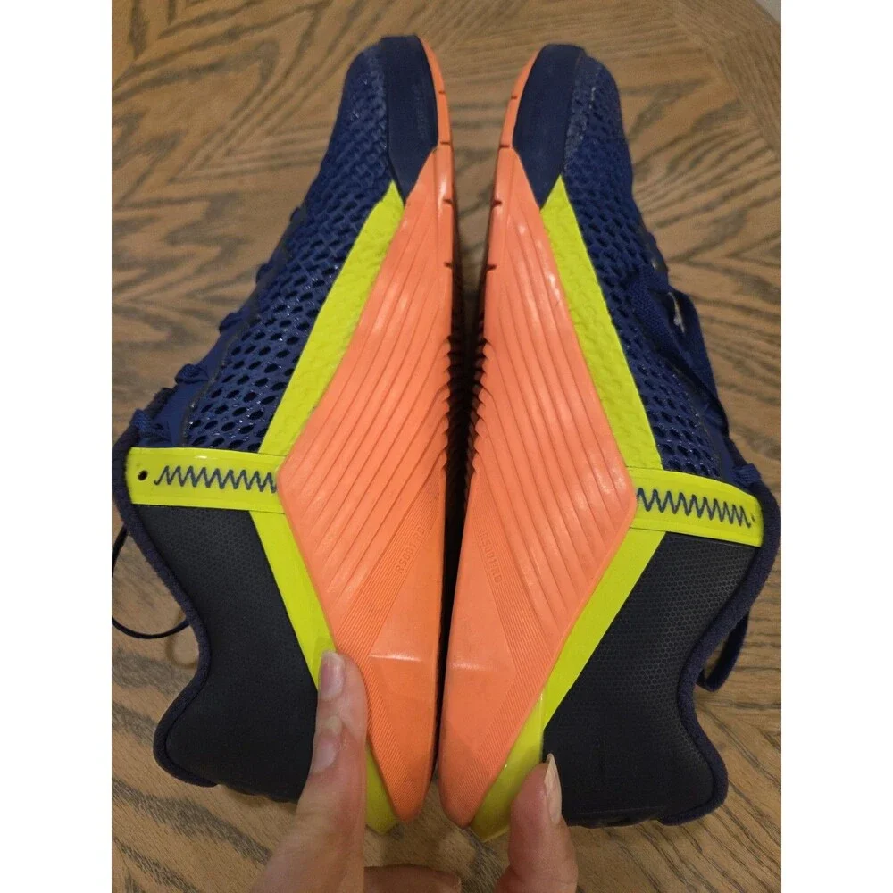 Nike Metcon 6 Mens 11 Royal Blue Bright Mango CrossFit Training weightlifting